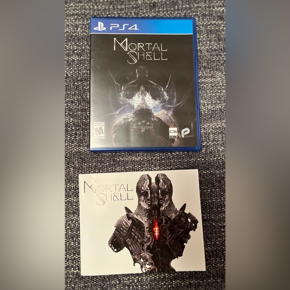 Mortal Shell Sony PlayStation PS4 CIB Complete Tested Working Good Condition